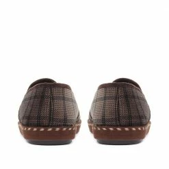 Pavers Wide Fit Men's Motorbike Emblem Slippers - KOY32009 / 318 955 / 318 955