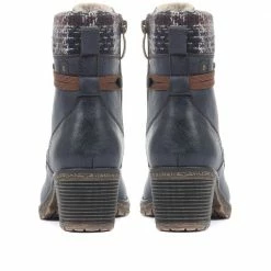 Relife By Pavers Wide Fit Mid-Heel Ankle Boots - CENTR32059 / 318 999