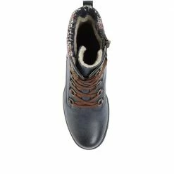 Relife By Pavers Wide Fit Mid-Heel Ankle Boots - CENTR32059 / 318 999