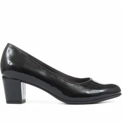 Pavers Wide Fit Ladies Court Shoes - JANSP32007 / 318 601