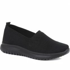 Pavers Lightweight Slip-On Sneakers / 318 637 Wide Fit