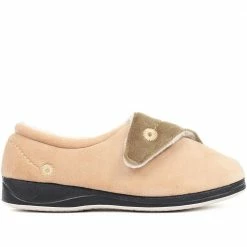 Pavers Wide Fit Antibacterial Slippers - QING32015 / 319 076