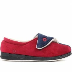 Pavers Wide Fit Antibacterial Slippers - QING32015 / 319 076