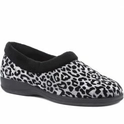 Pavers Leopard Print Ladies Full Slippers - ANAT32003 / 319 244