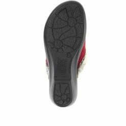 Fly Flot Wide Fit Ladies Slippers - FLY32013 / 318 591
