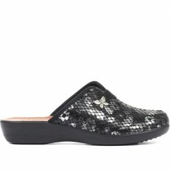 Fly Flot Wide Fit Lightweight Slip On Clog Shoes - FLY32007 / 318 589