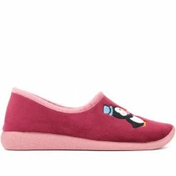 Pavers Wide Fit Novelty Slippers - KOY30011 / 316 681