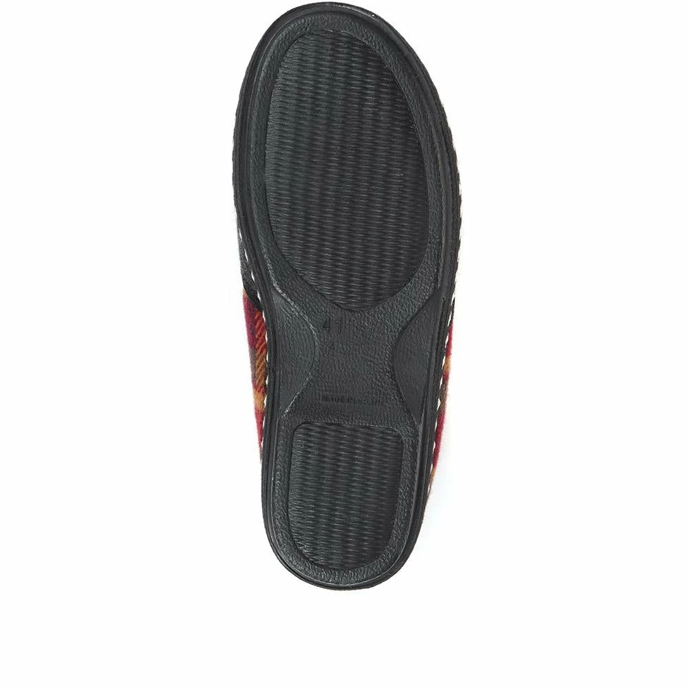 Pavers Wide Fit Slip On Men's Slippers - KOY32001 / 318 953 9 Pavers Wide Fit Slip On Men's Slippers - KOY32001 / 318 953