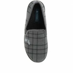 Pavers Wide Fit Men's Motorbike Emblem Slippers - KOY32009 / 318 955 / 318 955