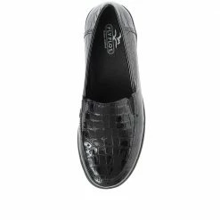 Fly Flot Wide Fit Leather Slip-On Shoes - RDSOF32013 / 318 670