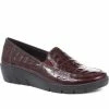 Fly Flot Wide Fit Leather Slip-On Shoes - RDSOF32013 / 318 670