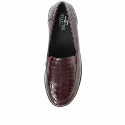 Fly Flot Wide Fit Leather Slip-On Shoes - RDSOF32013 / 318 670