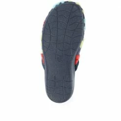 Pavers Colourful Heart Mule Slippers - FEVI32001 / 319 011 27 Pavers Colourful Heart Mule Slippers - FEVI32001 / 319 011