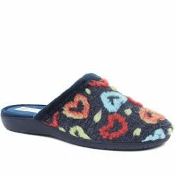 Pavers Colourful Heart Mule Slippers - FEVI32001 / 319 011