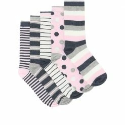 Pavers 5-Pack Ladies Cotton Rich Socks - ASENA31001 / 318 657