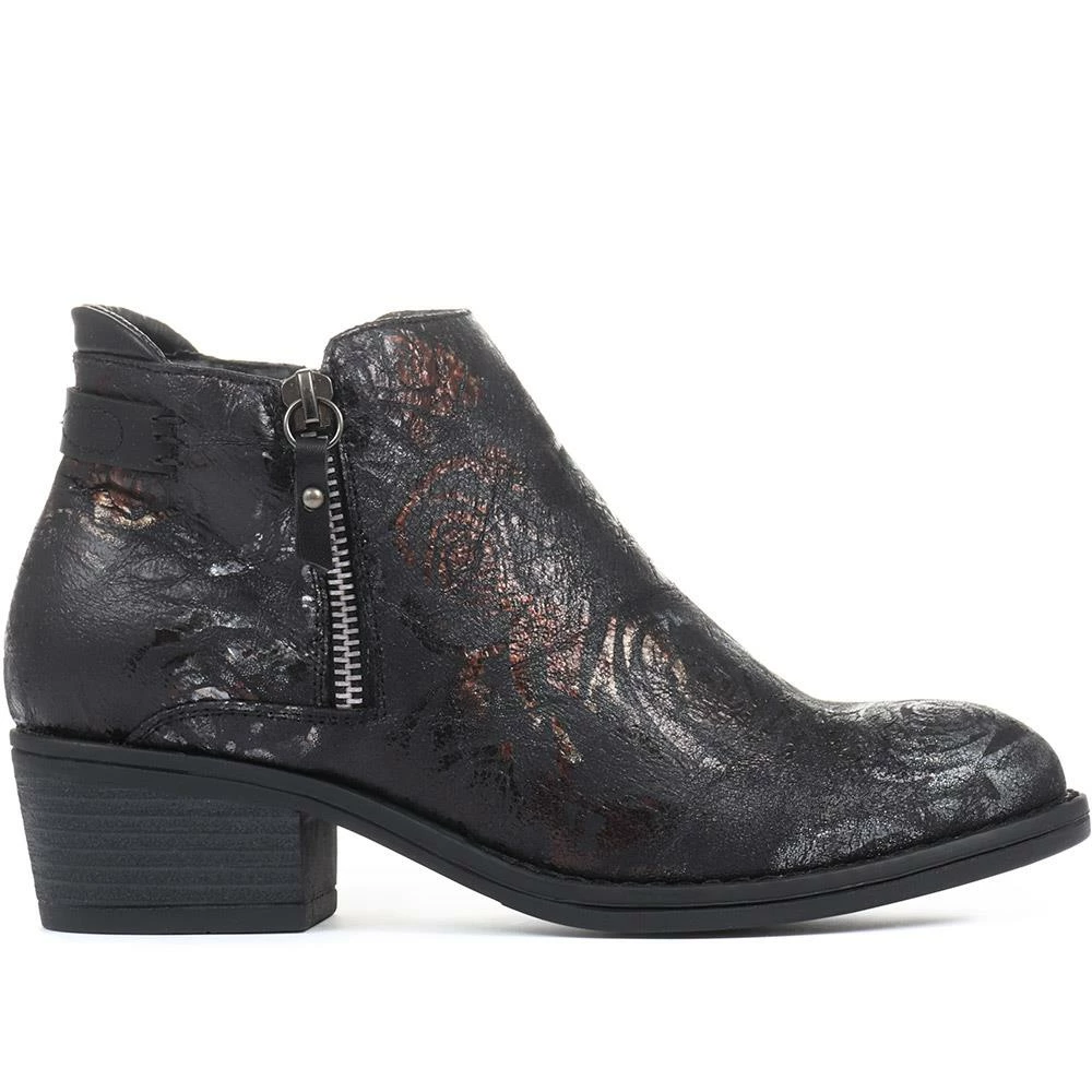 Pavers Mid Heel Ankle Boots - SIN32003 / 318 980 3 Pavers Mid Heel Ankle Boots - SIN32003 / 318 980