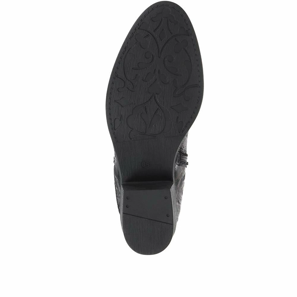 Pavers Mid Heel Ankle Boots - SIN32003 / 318 980 5 Pavers Mid Heel Ankle Boots - SIN32003 / 318 980