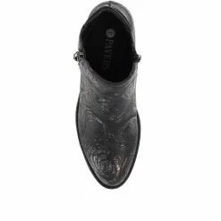 Pavers Mid Heel Ankle Boots - SIN32003 / 318 980 11 Pavers Mid Heel Ankle Boots - SIN32003 / 318 980