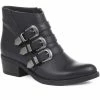 Bellissimo Cowboy Buckle Ankle Boot - BELBAR28005 / 314 850 Boots