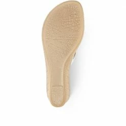 Pavers Embellished Wedge Heel Sandals - INB31039 / 318 169