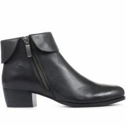 Pavers Women?s Leather Ankle Boots - VIROL32001 / 318 896