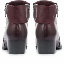 Pavers Women?s Leather Ankle Boots - VIROL32001 / 318 896