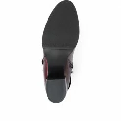 Pavers Women?s Leather Ankle Boots - VIROL32001 / 318 896