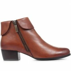 Pavers Women?s Leather Ankle Boots - VIROL32001 / 318 896