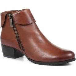 Pavers Women?s Leather Ankle Boots - VIROL32001 / 318 896