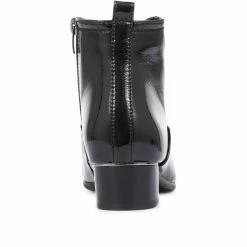 Pavers Wide Fit Block Heel Ankle Boots - WLIG32007 / 319 035