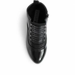 Pavers Wide Fit Block Heel Ankle Boots - WLIG32007 / 319 035