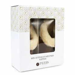 Pavers Australian Sheepskin Lined Slipper Mule - DUO26006 / 311 319 Slippers