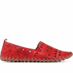 Pavers Shoes Leather Slip-On Shoe - KARY29019 / 315 428