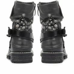 Bellissimo Flat Slouch Ankle Boots - BELWOIL32027 / 319 013 13 Bellissimo Flat Slouch Ankle Boots - BELWOIL32027 / 319 013