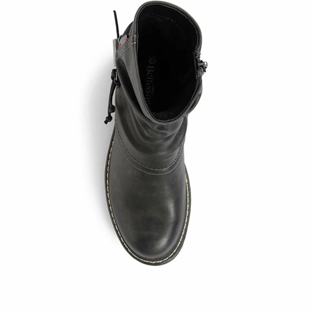 Bellissimo Flat Slouch Ankle Boots - BELWOIL32027 / 319 013 5 Bellissimo Flat Slouch Ankle Boots - BELWOIL32027 / 319 013