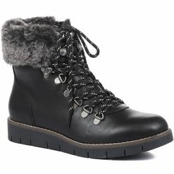Pavers Faux Fur Hiker Boots - WBINS32045 / 318 975