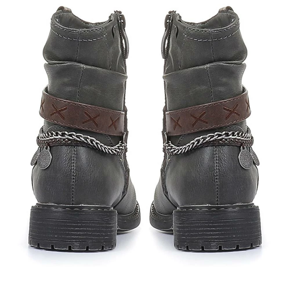 Bellissimo Zipped Ankle Boot - BELWOIL26005 / 310 408 12 Bellissimo Zipped Ankle Boot - BELWOIL26005 / 310 408