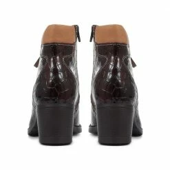 Bellissimo Lace-Up Moc-Croc Hiker Boots - BELKARY32003 / 319 337