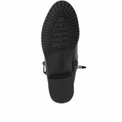 Bellissimo Ankle Boots With Metallic Buckle - BELWOIL32017 / 319 008