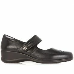 Pavers Shoes Wide Fit Leather Mary-Jane Shoe - KF28016 / 313 208 21 Pavers Shoes Wide Fit Leather Mary-Jane Shoe - KF28016 / 313 208