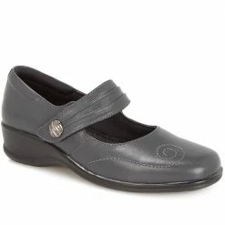 Pavers Shoes Wide Fit Leather Mary-Jane Shoe - KF28016 / 313 208