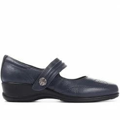 Pavers Shoes Wide Fit Leather Mary-Jane Shoe - KF28016 / 313 208 28 Pavers Shoes Wide Fit Leather Mary-Jane Shoe - KF28016 / 313 208