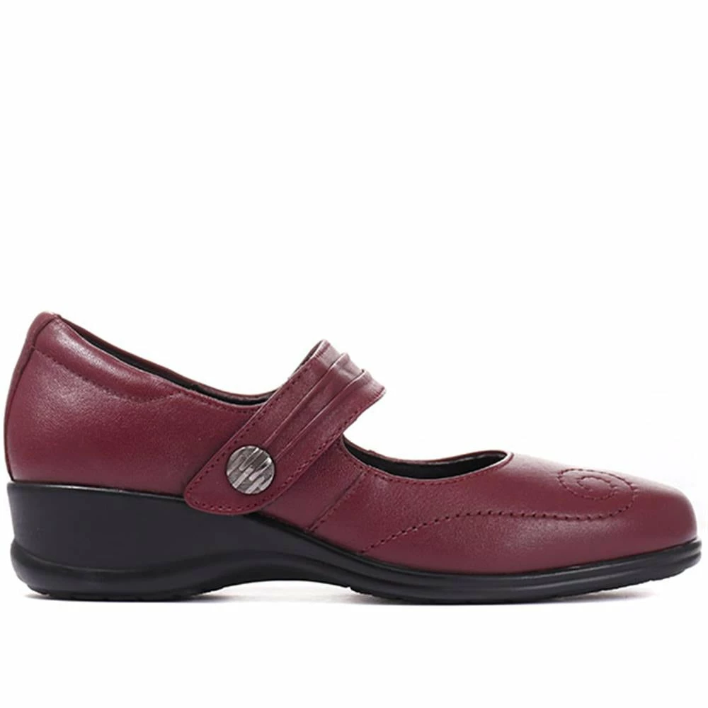 Pavers Shoes Wide Fit Leather Mary-Jane Shoe - KF28016 / 313 208 15 Pavers Shoes Wide Fit Leather Mary-Jane Shoe - KF28016 / 313 208