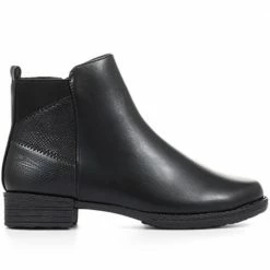 Pavers Snake Print Ankle Boot - WK32029 / 319 315 Boots