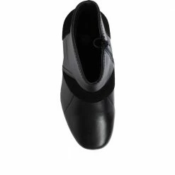 Pavers Wedge Leather Ankle Boots - KF32035 / 319 260 11 Pavers Wedge Leather Ankle Boots - KF32035 / 319 260