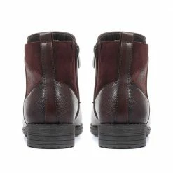 Pavers Snake Print Ankle Boot - WK32029 / 319 315 Boots