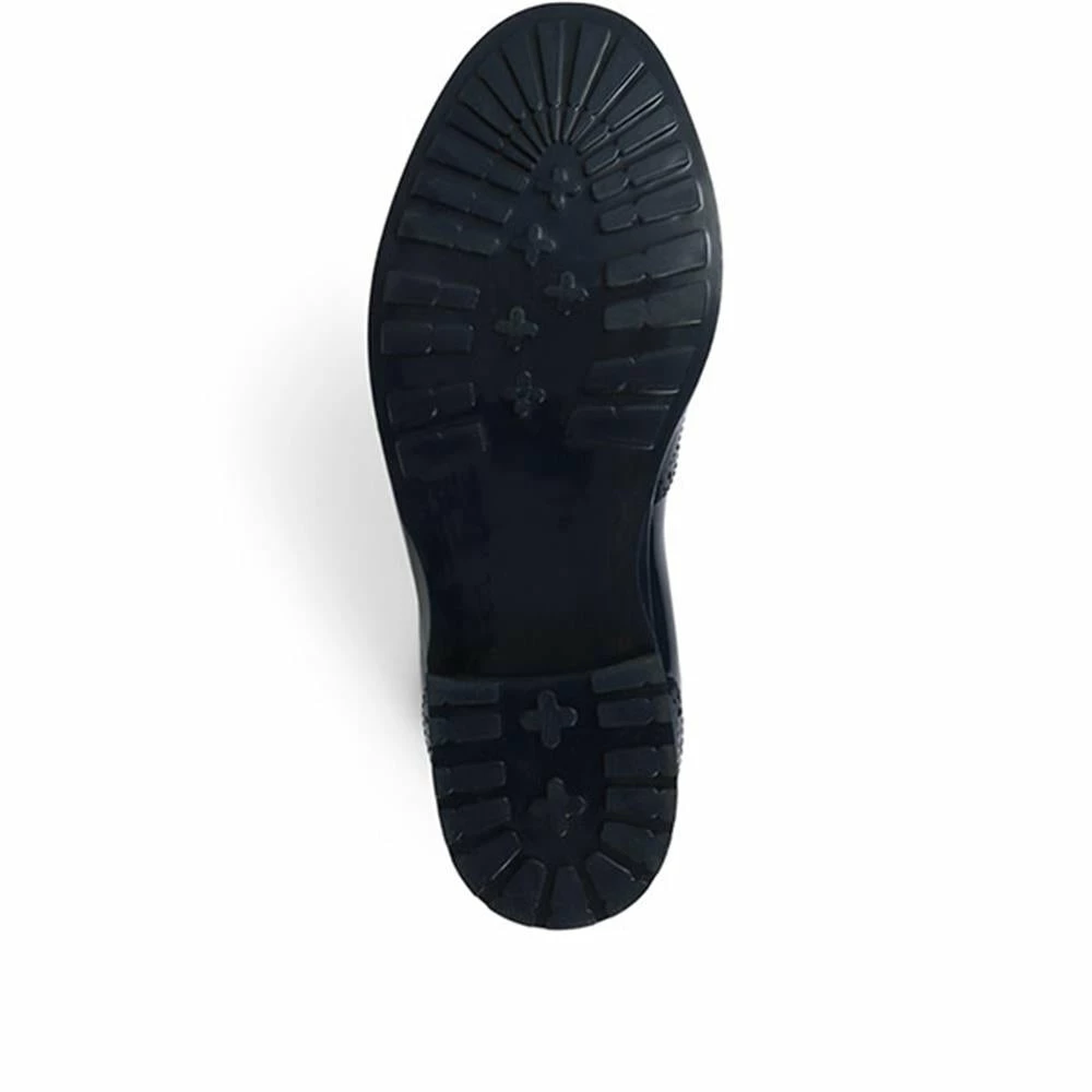 Pavers Patent Brogue Short Wellie Boot - FEI28000 / 313 058 11 Pavers Patent Brogue Short Wellie Boot - FEI28000 / 313 058