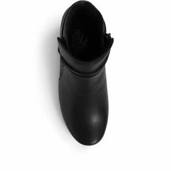 Fly Flot Wide Fit Leather Heeled Ankle Boots - RDSOF32005 / 318 661