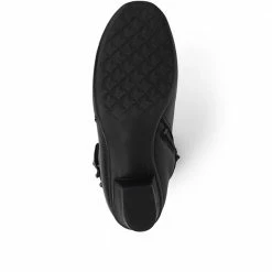 Fly Flot Wide Fit Leather Heeled Ankle Boots - RDSOF32005 / 318 661