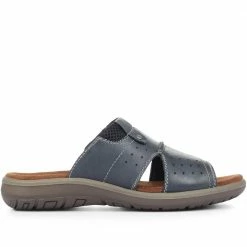 Pavers Men's Leather Mule Sandals - DDIN31023 / 317 728 14 Pavers Men's Leather Mule Sandals - DDIN31023 / 317 728